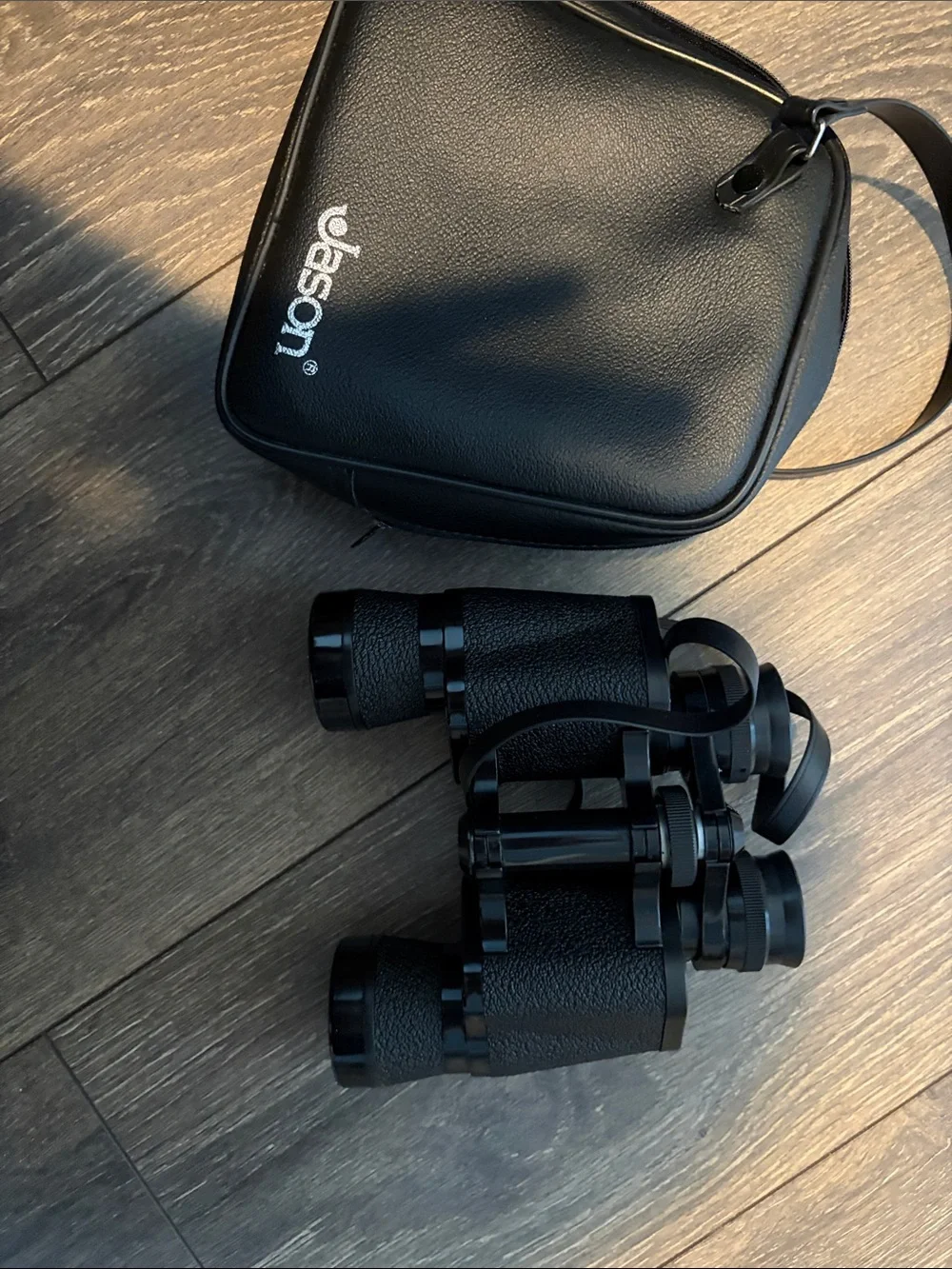 Vbson Black Binoculars with Carry Case